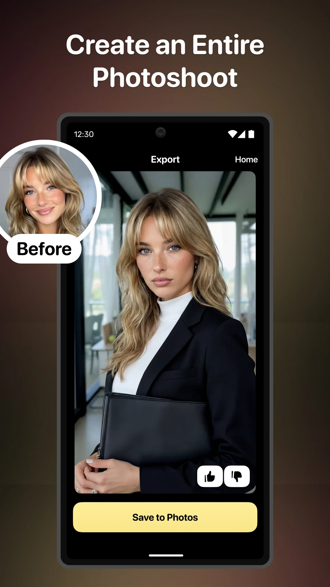 CloneAI AI Video Generator screenshot