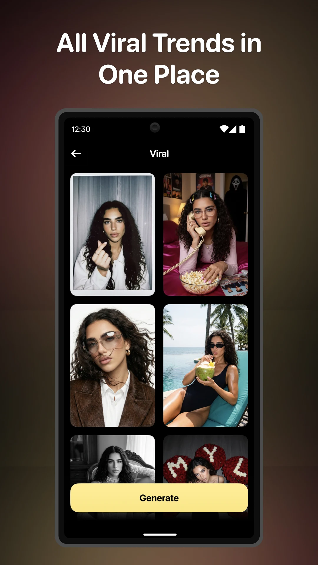 CloneAI AI Video Generator screenshot